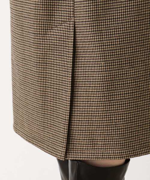 DRESKIP(ドレスキップ)の「◆裏地ボンディングラップ風スカート(スカート・レディース・ブラック/ダークブラウン系1/ベージュ系その他2・02/03/04)」の10枚目の写真