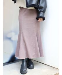ハイウエストナローマーメイドスカート