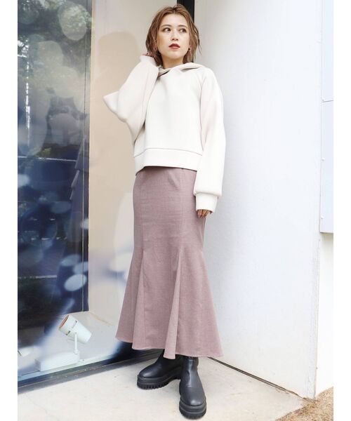 MURUA（ムルーア）の「ハイウエストナローマーメイドスカート（スカート・レディース・ブラック/ベージュ/ブラウン/その他1・1/2/0）」の20枚目の写真