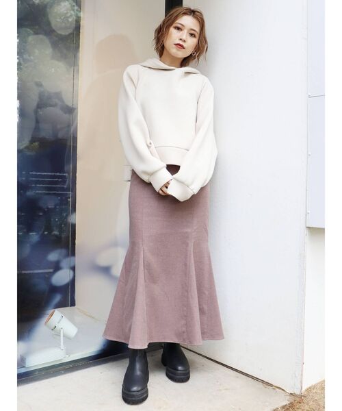 MURUA（ムルーア）の「ハイウエストナローマーメイドスカート（スカート・レディース・ブラック/ベージュ/ブラウン/その他1・1/2/0）」の19枚目の写真