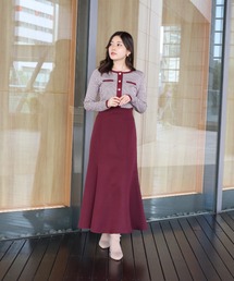 ハイウエストマーメイドスカート