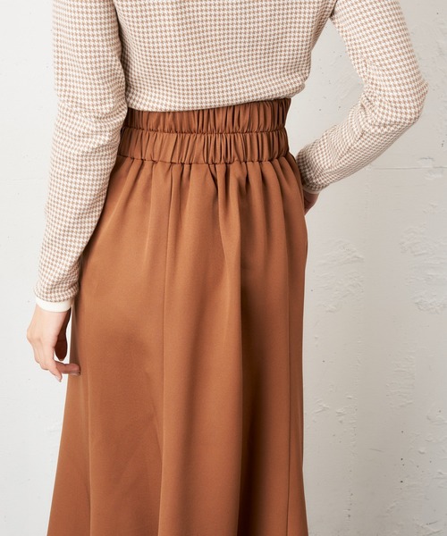 MIIA(ミーア)の「ハイウエストマーメイドスカート(スカート・レディース・ブラック/ブラウン/ボルドー・FREE)」の14枚目の写真