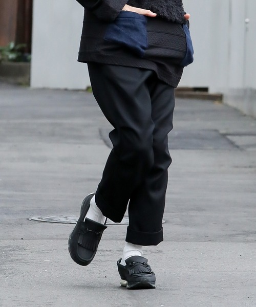 masterkey（マスターキー）の「masterkey マスターキー / GARUZE-P ガルゼストレッチジャージスラックス / MK21A-P-15（スラックス・メンズ・ワイン/ブラック・1）」の17枚目の写真