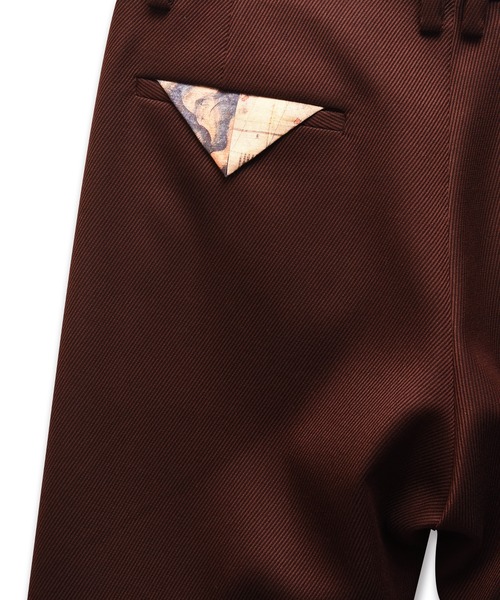 masterkey（マスターキー）の「masterkey マスターキー / GARUZE-P ガルゼストレッチジャージスラックス / MK21A-P-15（スラックス・メンズ・ワイン/ブラック・1）」の8枚目の写真