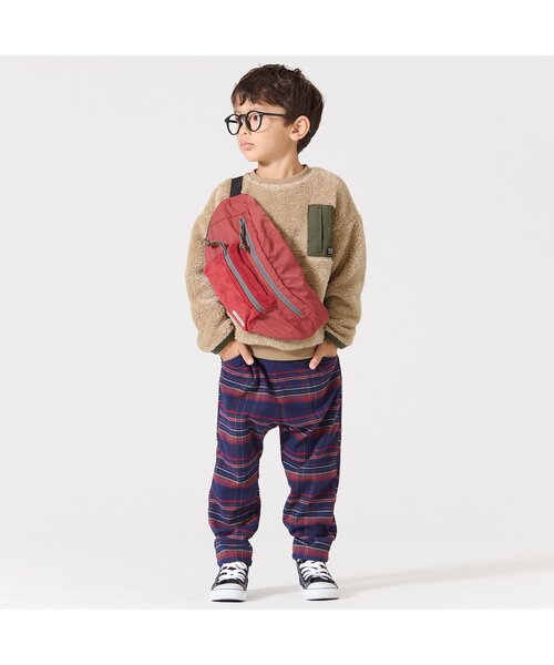 BREEZE（ブリーズ）の「ファーフリーストレーナー（スウェット・キッズ・レインボー/ベージュ・90/130/80/140/110/120/100）」の3枚目の写真