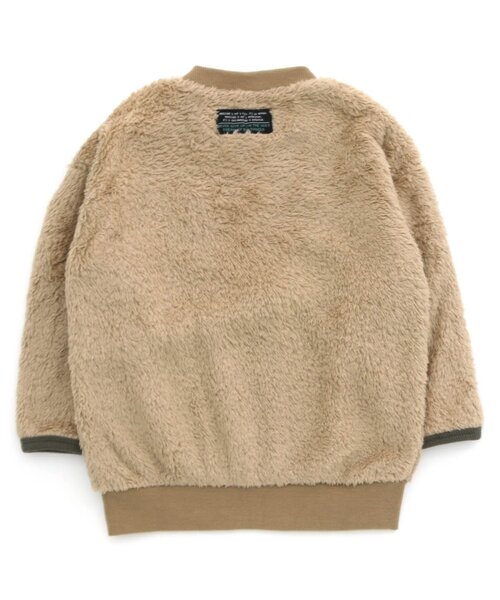 BREEZE（ブリーズ）の「ファーフリーストレーナー（スウェット・キッズ・レインボー/ベージュ・90/130/80/140/110/120/100）」の5枚目の写真