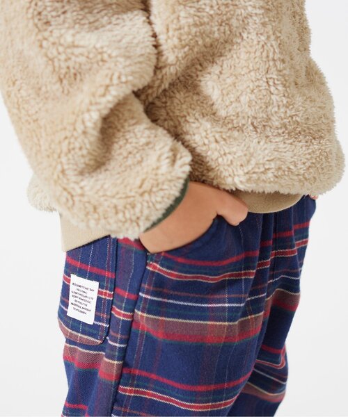 BREEZE（ブリーズ）の「ファーフリーストレーナー（スウェット・キッズ・レインボー/ベージュ・90/130/80/140/110/120/100）」の8枚目の写真