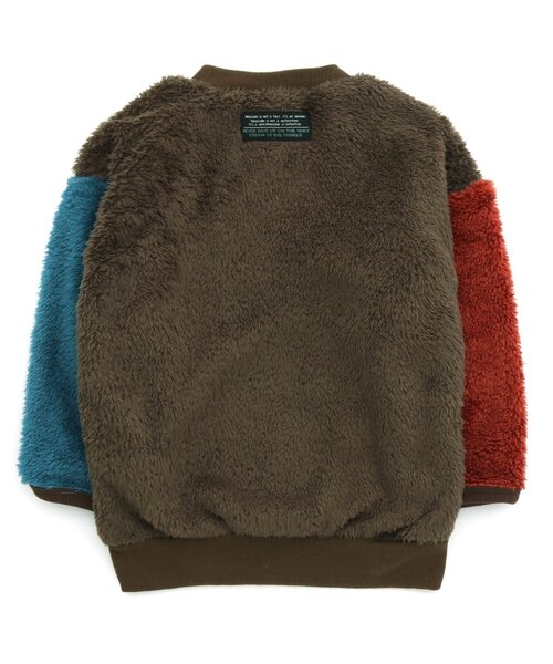 BREEZE（ブリーズ）の「ファーフリーストレーナー（スウェット・キッズ・レインボー/ベージュ・90/130/80/140/110/120/100）」の9枚目の写真