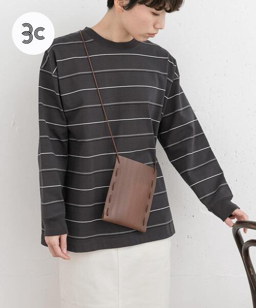 URBAN RESEARCH DOORS（アーバンリサーチドアーズ）の「commpost　サコッシュ(ワークショップキット)（その他雑貨・レディース・ブラック/ブラウン/グリーン/ホワイト系その他/ブルー系その他/パープル系その他・ONE）」の4枚目の写真