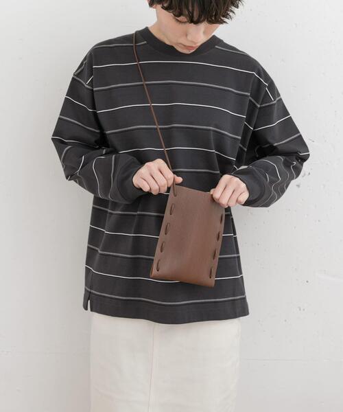 URBAN RESEARCH DOORS（アーバンリサーチドアーズ）の「commpost　サコッシュ(ワークショップキット)（その他雑貨・レディース・ブラック/ブラウン/グリーン/ホワイト系その他/ブルー系その他/パープル系その他・ONE）」の10枚目の写真