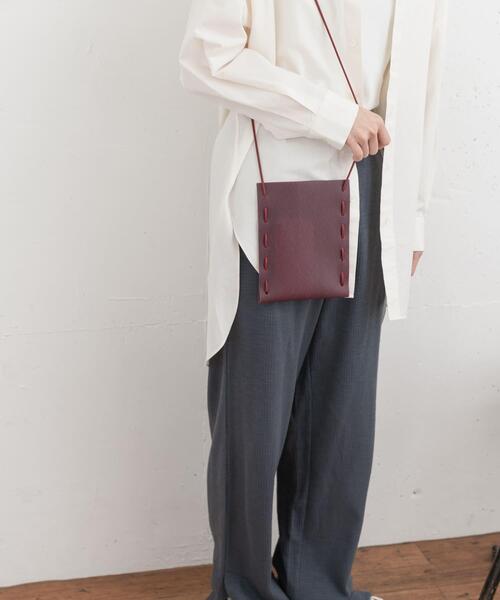 URBAN RESEARCH DOORS（アーバンリサーチドアーズ）の「commpost　サコッシュ(ワークショップキット)（その他雑貨・レディース・ブラック/ブラウン/グリーン/ホワイト系その他/ブルー系その他/パープル系その他・ONE）」の15枚目の写真