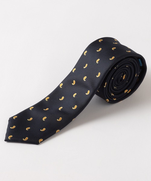 Quit Running（クイトランニング）の「イージーケア 洗えるネクタイ ペイズリーデザイン スリム ナロータイ（ネクタイ・メンズ・ネイビー系5/クリーム/スカイブルー/ブルー系その他3/ブルー系その他/ネイビー系4/ネイビー系3/シルバー/シルバー系その他3/シャンパン/ネイビー/シルバー系その他2/シルバー系その他/ライトブルー/ネイビー系6/ダークブルー/ブルー/ネイビー系2/ゴールド/ネイビー系1/ブルー系その他2・FREE）」の11枚目の写真