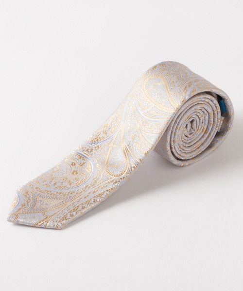 Quit Running（クイトランニング）の「イージーケア 洗えるネクタイ ペイズリーデザイン スリム ナロータイ（ネクタイ・メンズ・ネイビー系5/クリーム/スカイブルー/ブルー系その他3/ブルー系その他/ネイビー系4/ネイビー系3/シルバー/シルバー系その他3/シャンパン/ネイビー/シルバー系その他2/シルバー系その他/ライトブルー/ネイビー系6/ダークブルー/ブルー/ネイビー系2/ゴールド/ネイビー系1/ブルー系その他2・FREE）」の21枚目の写真