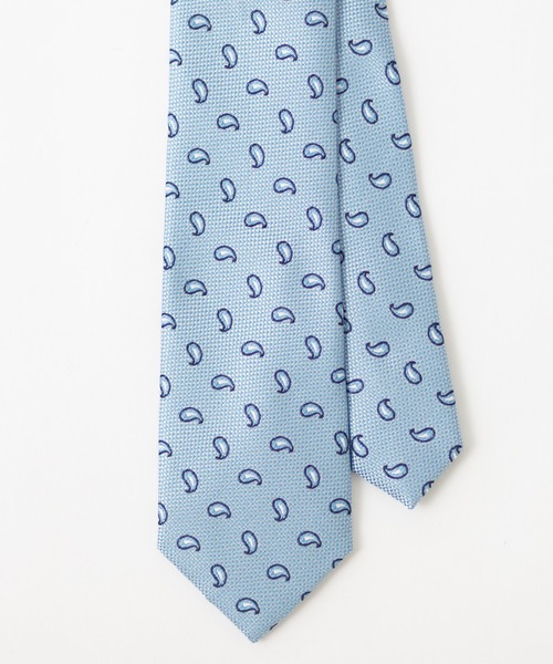 Quit Running（クイトランニング）の「イージーケア 洗えるネクタイ ペイズリーデザイン スリム ナロータイ（ネクタイ・メンズ・ネイビー系5/クリーム/スカイブルー/ブルー系その他3/ブルー系その他/ネイビー系4/ネイビー系3/シルバー/シルバー系その他3/シャンパン/ネイビー/シルバー系その他2/シルバー系その他/ライトブルー/ネイビー系6/ダークブルー/ブルー/ネイビー系2/ゴールド/ネイビー系1/ブルー系その他2・FREE）」の22枚目の写真