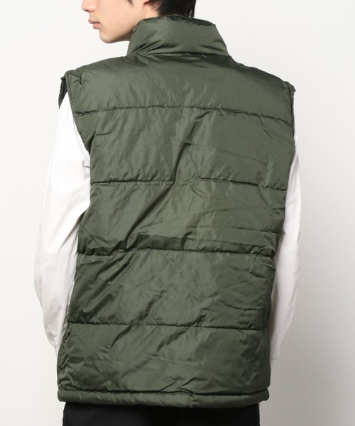 U.S. POLO ASSN.（ユーエスポロアッスン）の「【U.S. POLO ASSN./ユーエスポロアッスン】ワンポイントポニー刺繍 パファーベスト（ダウンベスト・メンズ・ブラック/カーキ/ネイビー・S/L/M/XL）」の4枚目の写真