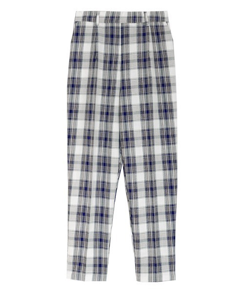 Pierrot(ピエロ)の「チェックテーパードパンツ(その他パンツ・レディース・ネイビー/ブラウン/ミント・M/L/PM)」の18枚目の写真