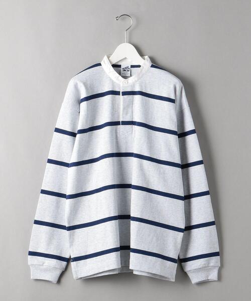 BEAUTY&YOUTH UNITED ARROWS(ビューティーアンドユースユナイテッドアローズ)の「BY 10oz ヘビーウェイト バンドカラー シャツ(Tシャツ/カットソー・メンズ・ライトグレー/ナチュラル・S/M/L/XL)」の19枚目の写真
