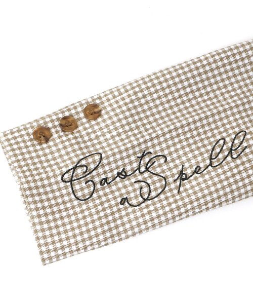 algy（アルジー）の「ダブルジャケット（テーラードジャケット・キッズ・ベージュ/ブラック・XX-SMALL/X-SMALL/MEDIUM/SMALL）」の4枚目の写真