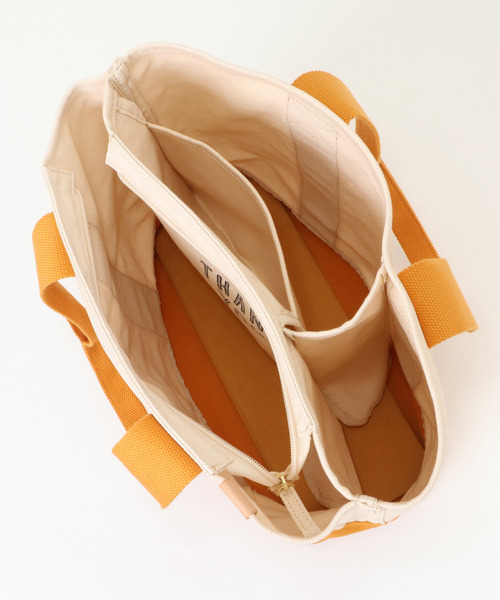 LBC(エルビーシー)の「キャンバス仕切りA4トート(トートバッグ・レディース・ブラック/イエロー/コーラル/カーキブラウン・FREE)」の15枚目の写真