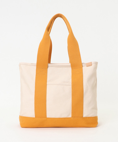 LBC(エルビーシー)の「キャンバス仕切りA4トート(トートバッグ・レディース・ブラック/イエロー/コーラル/カーキブラウン・FREE)」の13枚目の写真