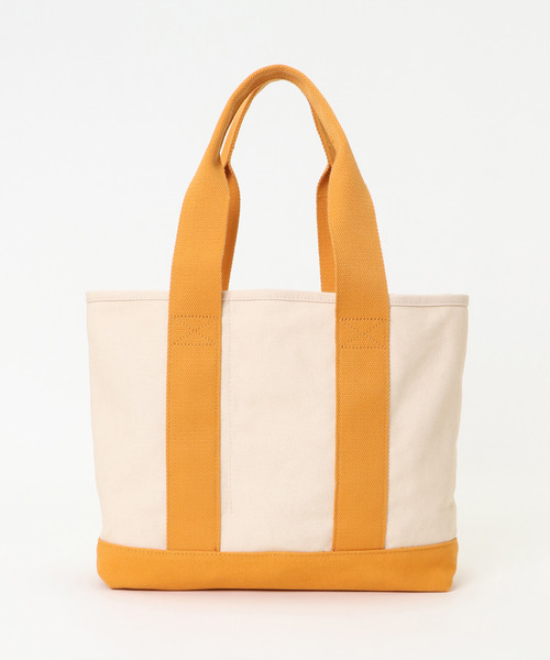 LBC(エルビーシー)の「キャンバス仕切りA4トート(トートバッグ・レディース・ブラック/イエロー/コーラル/カーキブラウン・FREE)」の5枚目の写真