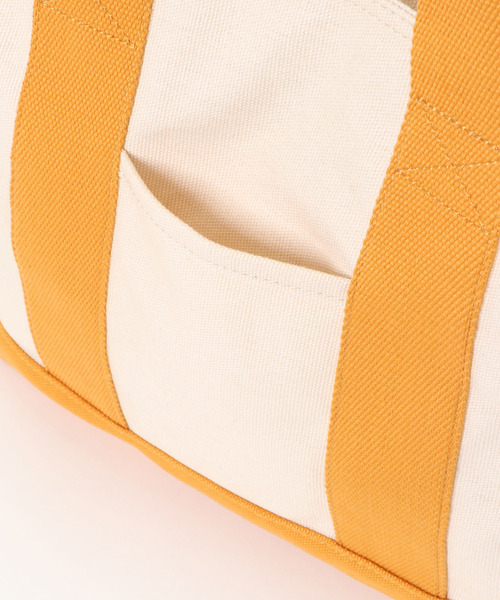 LBC(エルビーシー)の「キャンバス仕切りA4トート(トートバッグ・レディース・ブラック/イエロー/コーラル/カーキブラウン・FREE)」の14枚目の写真