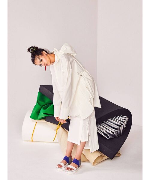 UN3D.（アンスリード）の「ジップアップブルゾン（ブルゾン・レディース・ブラック・FREE）」の9枚目の写真