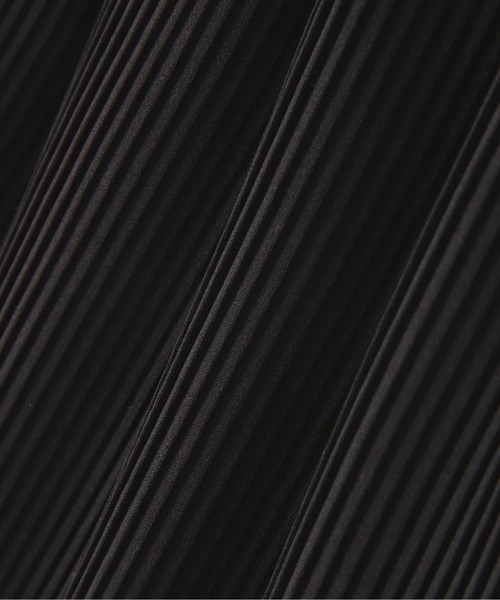 N.（N. Natural Beauty Basic）（エヌエヌナチュラルビューティーベーシック）の「◆プリーツティアードスカート（スカート・レディース・ブラック/オフホワイト/イエロー・MEDIUM）」の17枚目の写真