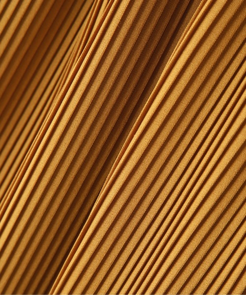 N.（N. Natural Beauty Basic）（エヌエヌナチュラルビューティーベーシック）の「◆プリーツティアードスカート（スカート・レディース・ブラック/オフホワイト/イエロー・MEDIUM）」の20枚目の写真