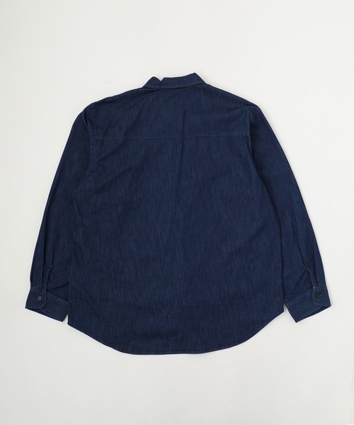 WILD THINGS（ワイルドシングス）の「【WILD THINGS/ワイルドシングス】SHELTECH DENALI SHIRT（シャツ/ブラウス・メンズ・インディゴブルー/ホワイト/ワンウォッシュ・SMALL/MEDIUM/LARGE）」の11枚目の写真