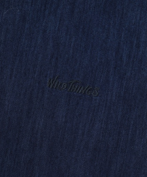 WILD THINGS（ワイルドシングス）の「【WILD THINGS/ワイルドシングス】SHELTECH DENALI SHIRT（シャツ/ブラウス・メンズ・インディゴブルー/ホワイト/ワンウォッシュ・SMALL/MEDIUM/LARGE）」の13枚目の写真