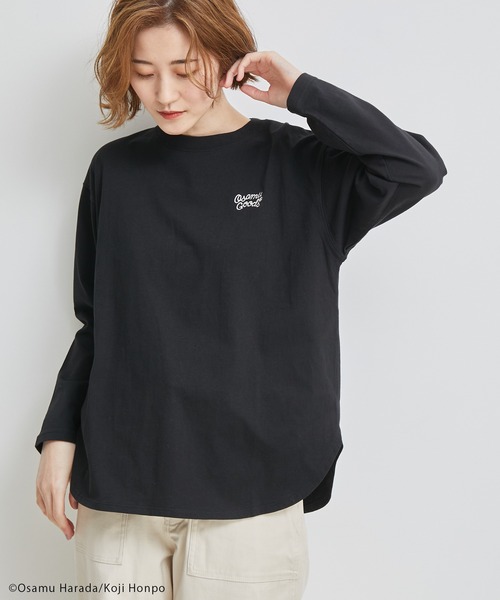 OSAMU GOODS（オサムグッズ）の「【OSAMU GOODS × ROPE' PICNIC】ロングスリーブTシャツ（Tシャツ/カットソー・レディース・ホワイト/ブラック/ホワイト系その他・38）」の15枚目の写真