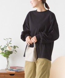 OMNES | 袖ボリューム　長袖Tシャツ(Tシャツ/カットソー)