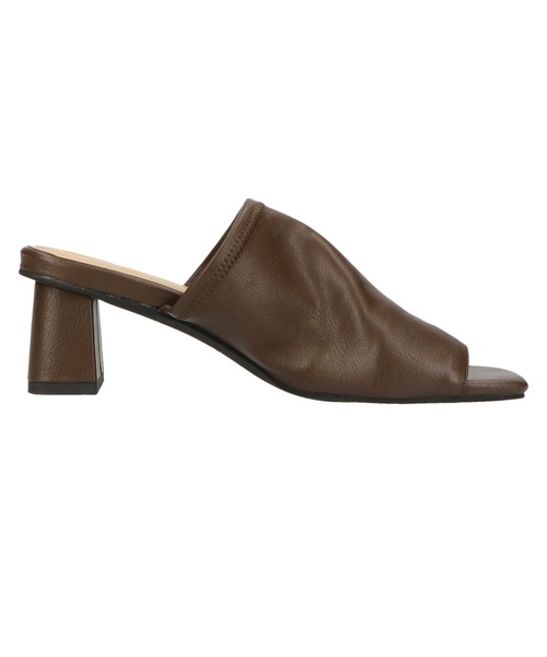 ORiental TRaffic（オリエンタルトラフィック）の「スクエアトゥトングヒールサンダル/21208（サンダル・レディース・ブラック/ベージュ/ブラウン/ブルー・LL/3L/SS/S/M/L）」の17枚目の写真