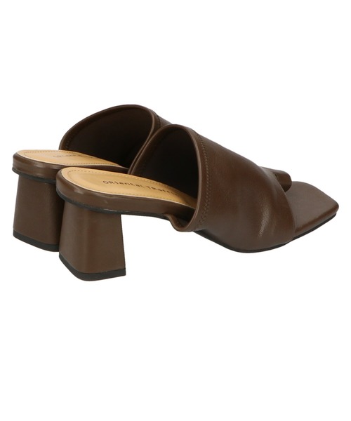 ORiental TRaffic（オリエンタルトラフィック）の「スクエアトゥトングヒールサンダル/21208（サンダル・レディース・ブラック/ベージュ/ブラウン/ブルー・LL/3L/SS/S/M/L）」の16枚目の写真