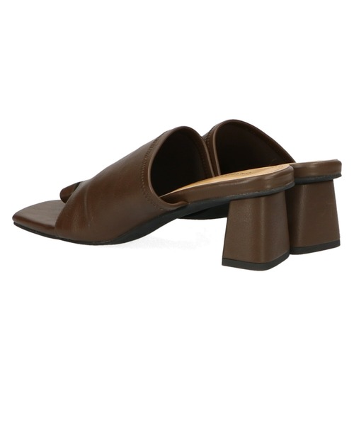 ORiental TRaffic（オリエンタルトラフィック）の「スクエアトゥトングヒールサンダル/21208（サンダル・レディース・ブラック/ベージュ/ブラウン/ブルー・LL/3L/SS/S/M/L）」の20枚目の写真