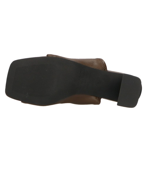 ORiental TRaffic（オリエンタルトラフィック）の「スクエアトゥトングヒールサンダル/21208（サンダル・レディース・ブラック/ベージュ/ブラウン/ブルー・LL/3L/SS/S/M/L）」の21枚目の写真