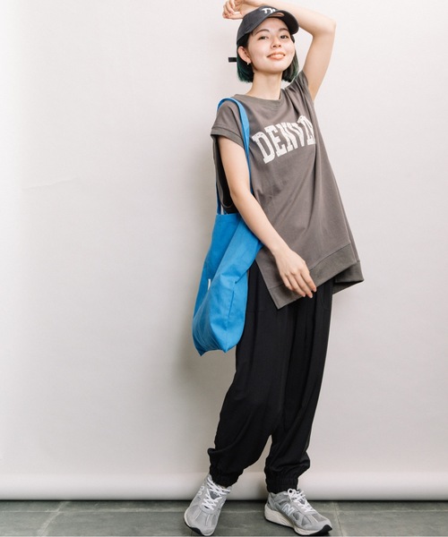 refinedworks(リファインドワークス)の「TR無地ジョガーPT(その他パンツ・レディース・ブラック/ベージュ/黄緑系・FREE)」の21枚目の写真