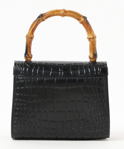 Ray BEAMS（レイビームス）の「blicenscell / ミニ バッグ（トートバッグ・レディース・ブラック/ピンク/グリーン・ONE SIZE）」の4枚目の写真