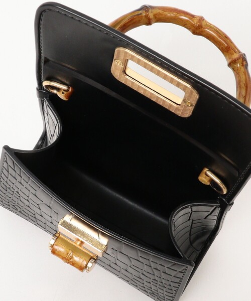 Ray BEAMS（レイビームス）の「blicenscell / ミニ バッグ（トートバッグ・レディース・ブラック/ピンク/グリーン・ONE SIZE）」の5枚目の写真