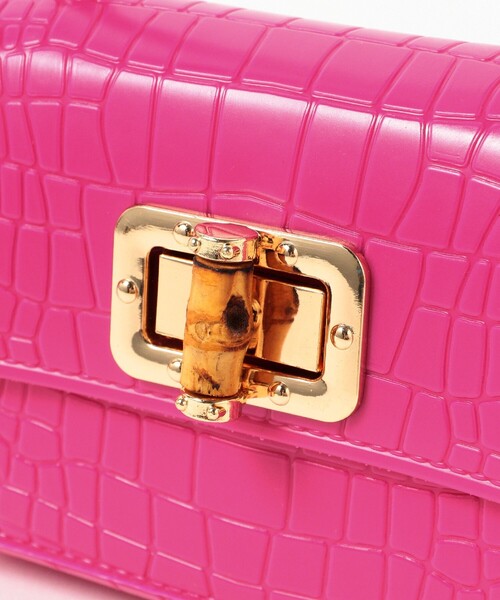 Ray BEAMS（レイビームス）の「blicenscell / ミニ バッグ（トートバッグ・レディース・ブラック/ピンク/グリーン・ONE SIZE）」の19枚目の写真