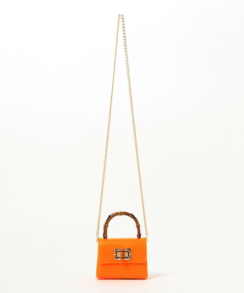 Ray BEAMS（レイビームス）の「blicenscell / ミニ バッグ（トートバッグ・レディース・ブラック/ピンク/グリーン・ONE SIZE）」の14枚目の写真