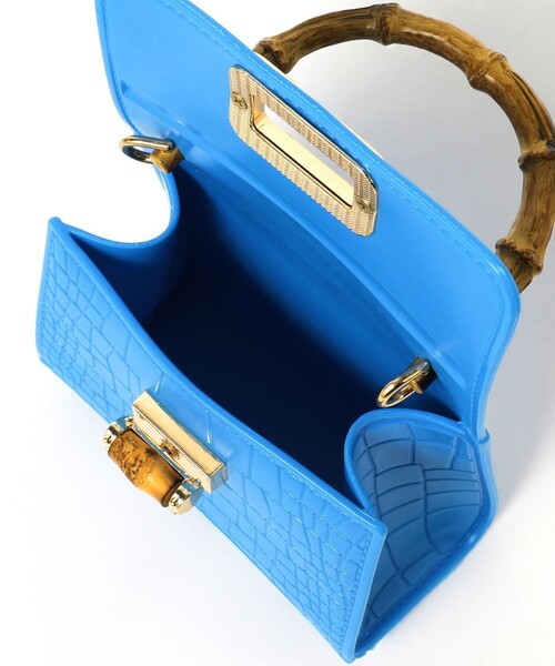 Ray BEAMS（レイビームス）の「blicenscell / ミニ バッグ（トートバッグ・レディース・ブラック/ピンク/グリーン・ONE SIZE）」の9枚目の写真