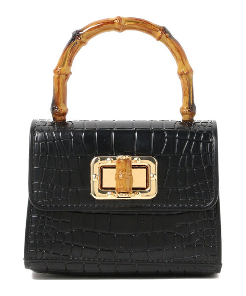 Ray BEAMS（レイビームス）の「blicenscell / ミニ バッグ（トートバッグ・レディース・ブラック/ピンク/グリーン・ONE SIZE）」の22枚目の写真