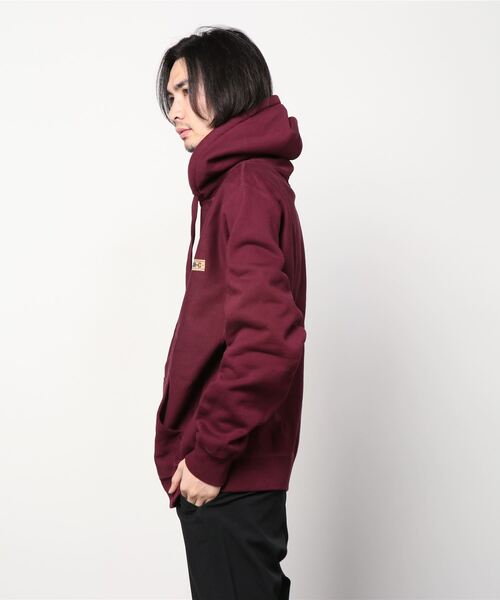 PRIVILEGE（プリビレッジ）の「プリビレッジ [PRIVILEGE] - モザイク タイル プルオーバー パーカー スウェットシャツ [MOSAIC TILE PULLOVER HOODIE]（パーカー・メンズ・バーガンディー/ヘザーグレー・LARGE/MEDIUM/SMALL）」の3枚目の写真