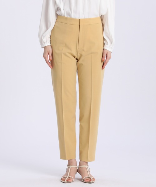 INED CLARO（イネドクラロ）の「センタープレスストレートパンツ（その他パンツ・レディース・ベージュ/イエロー/サンドグレー/ブルー・7号/11号/9号）」の6枚目の写真