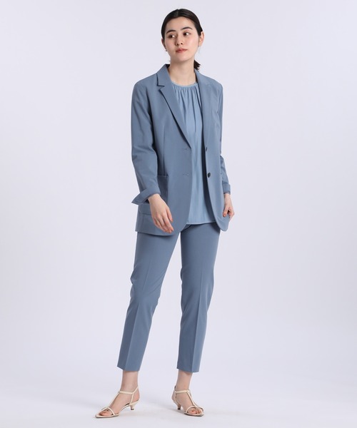 INED CLARO（イネドクラロ）の「センタープレスストレートパンツ（その他パンツ・レディース・ベージュ/イエロー/サンドグレー/ブルー・7号/11号/9号）」の14枚目の写真