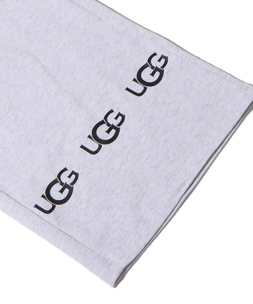 UGG(アグ)の「UGG@mos ROOM WEAR ラインロゴパンツ(ルームウェア/パジャマ・レディース・ライトグレー/ブラック・M/L)」の7枚目の写真