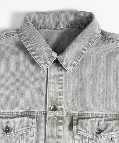 MUHET(ミュエータ)の「デニムジャケット(デニムジャケット・レディース・ライトグリーン・SMALL/MEDIUM/X-LARGE)」の16枚目の写真