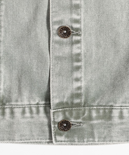 MUHET(ミュエータ)の「デニムジャケット(デニムジャケット・レディース・ライトグリーン・SMALL/MEDIUM/X-LARGE)」の18枚目の写真